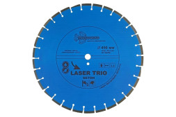 Диск отрезной алмазный сегментный Trio Diamond Grand Asphalt GA775, 450х3,8х25,4 мм, асфальт, асфальтобетон, свежий бетон мокрый рез