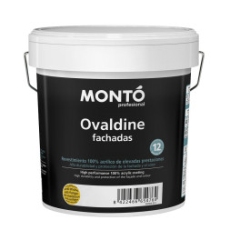 Краска фасадная акриловая Monto Ovaldine Fachadas экстраматовая, К499, 12 л