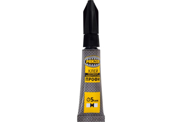 Клей секундный универсальный Panzer, 3 гр