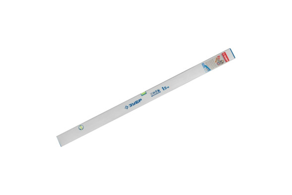 Правило - уровень Зубр Эксперт 10753-1.5, 150 см, 2 глазка, без ручек, ППУ