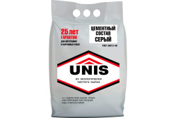 Цементный состав Unis, серый, 5 кг