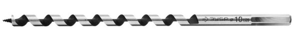 Сверло Левиса по дереву Зубр Профессионал 2948-235-10_z02 спиральное, 10 x 160 х 235 мм, шестигранный хвостовик