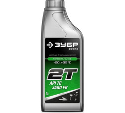 Масло для 2-х тактных двигателей минеральное Зубр Extra 70600-1 2Т-М, 1 литр