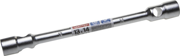 Ключ-трубка торцевой, 13 х 14 мм, оцинкованный, "ЗУБР"/27567-13-14