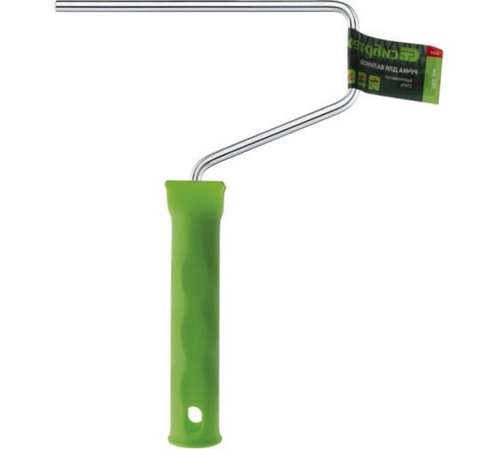 Ручка для валика оцинкованная Сибртех 81219 с пластиковой ручкой, 6х180 мм