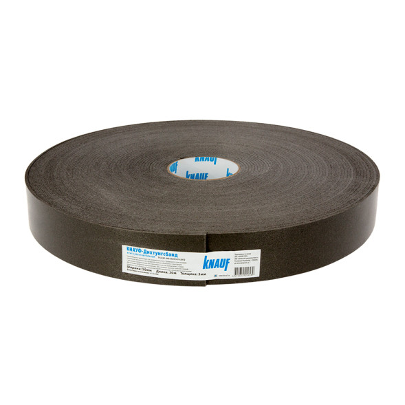 КНАУФ-Дихтунгсбанд лента уплотнительная 50 мм х 3 мм х 30 м