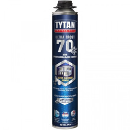 Пена монтажная профессиональная Tytan Professional Ultra Frost 70, зимняя, 870 мл