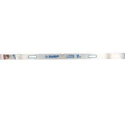 Правило - уровень Зубр Эксперт 1075-2.0_z01, 200 см, 2 глазка, 2 ручки