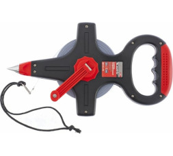 Рулетка геодезическая Matrix Master 31445, 50 м х 12,5 мм, стальная лента, открытый корпус