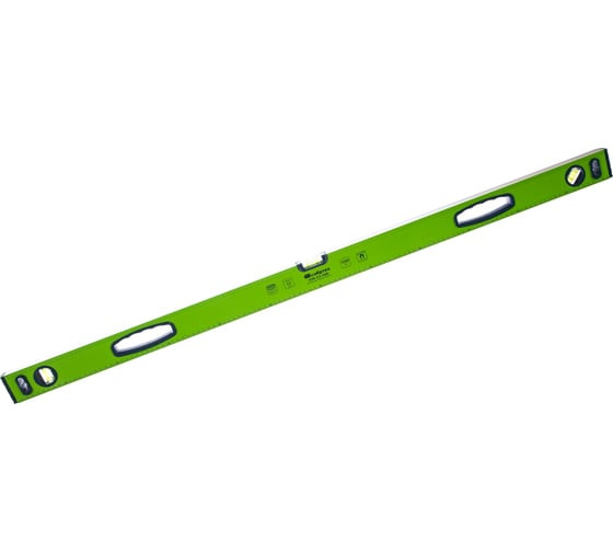 Уровень строительный магнитный Сибртех УСМ-0,5-1200  34118, 1200 мм, 3 глазка, фрезерованное основание