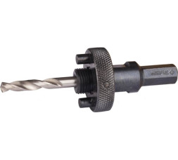 Державка с центрирующим сверлом для коронок Bimetal Зубр Эксперт 29534_z01, 32-152 мм, шестигранный хвостовик