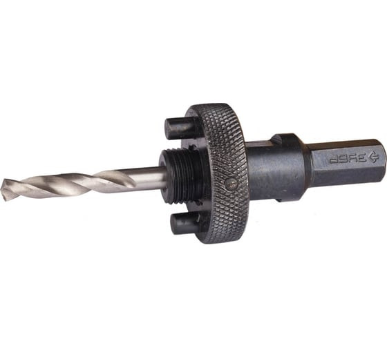 Державка с центрирующим сверлом для коронок Bimetal Зубр Эксперт 29534_z01, 32-152 мм, шестигранный хвостовик