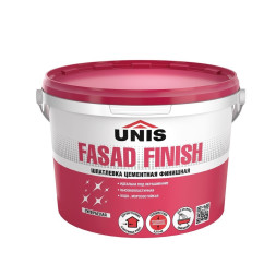 Шпатлевка цементная Unis Fasad Finish,  5 кг