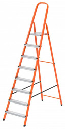Стремянка Сибртех 97968, 8 ступеней, стальной профиль и ступени