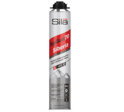 Пена монтажная профессиональная Sila Pro TopGun70 Siberia, зимняя, 890 мл