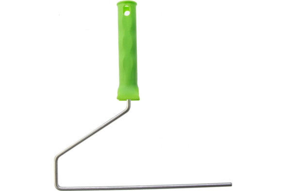 Ручка для валика оцинкованная Сибртех 81224 с пластиковой ручкой, 6х250 мм