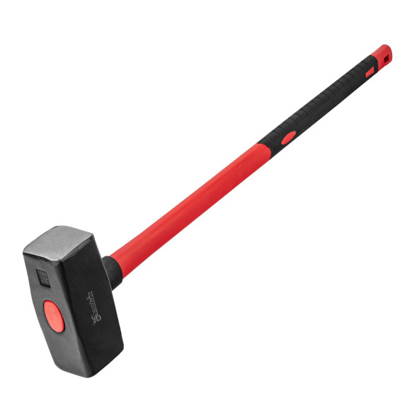 Кувалда Matrix 10964, 9,0 кг, кованая головка, рукоятка 900 мм, фибергласовая, обрезиненная