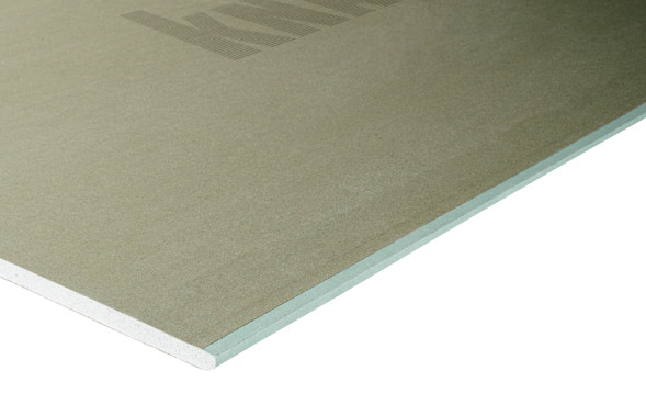 Гипсокартонный Кнауф-лист влагостойкий, 2000 х 1200 х 12,5 мм