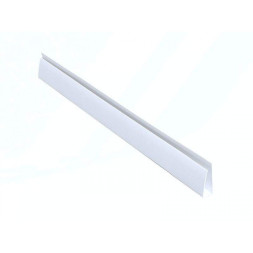 Профиль начальный L Bauset TPL, 3000х27х20мм, цвет белый матовый