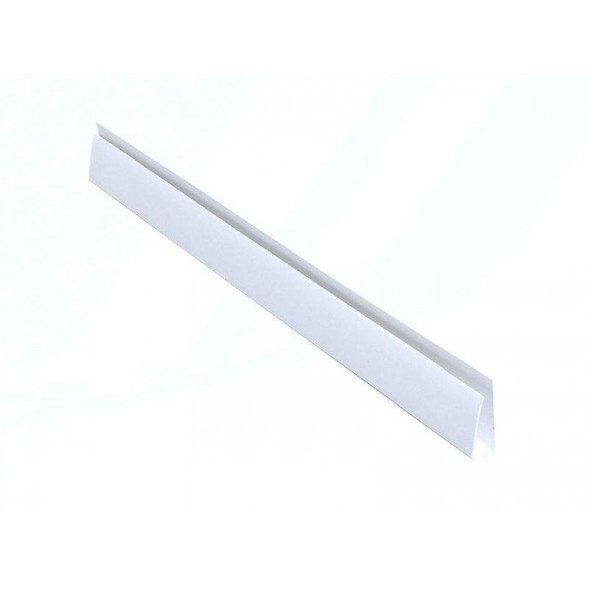 Профиль начальный L Bauset TPL, 3000х27х20мм, цвет белый матовый