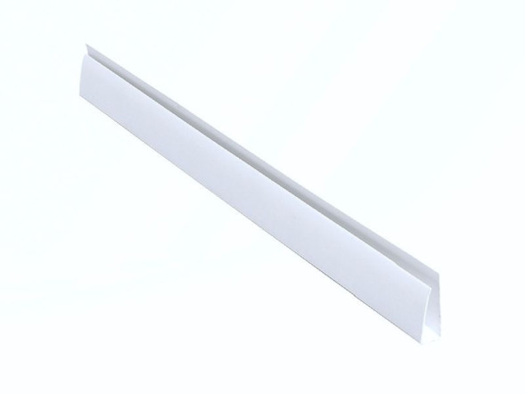 Профиль начальный L Bauset TPL, 3000х27х20мм, цвет белый матовый