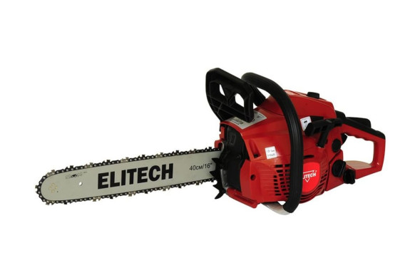Бензопила Elitech БП 38/16, 1,3кВт, 1,8л/с, шина 40см