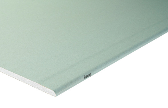 Гипсокартонный влагостойкий Кнауф-лист, 2500 х 1200 х 12,5 мм