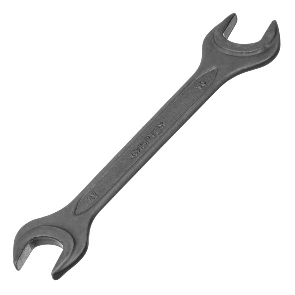 Ключ рожковый Сибртех 14331, 27 х 30 мм, CrV, фосфатированный