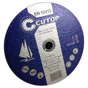 Круг отрезной по металлу Cutop Profi 39980т, 125х1,2х22,0 мм