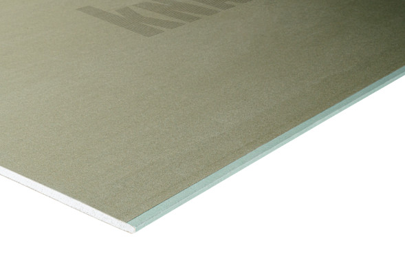 Гипсокартонный Кнауф-лист влагостойкий, 2500 х 1200 х 9,5 мм