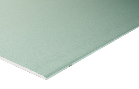Гипсокартонный Кнауф-лист влагостойкий, 2500 х 1200 х 9,5 мм