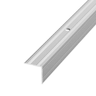 Порог-угол алюминиевый ПУ 05.1350.001, 20х20мм, 1,35 м