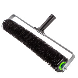 Валик игольчатый Сибртех 81112, 500мм, игла 14мм, для наливных полов, стальное основание,без ручки