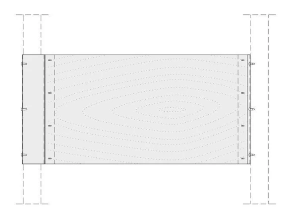 Траверса универсальная W234 600мм