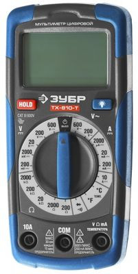 Мультиметр универсальный Зубр Профессионал TX-810T 59810