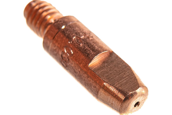 Наконечник сварочный CuCrZr Кедр Pro 8001936, резьба М6, L=28 мм, проволока d=0,8 мм
