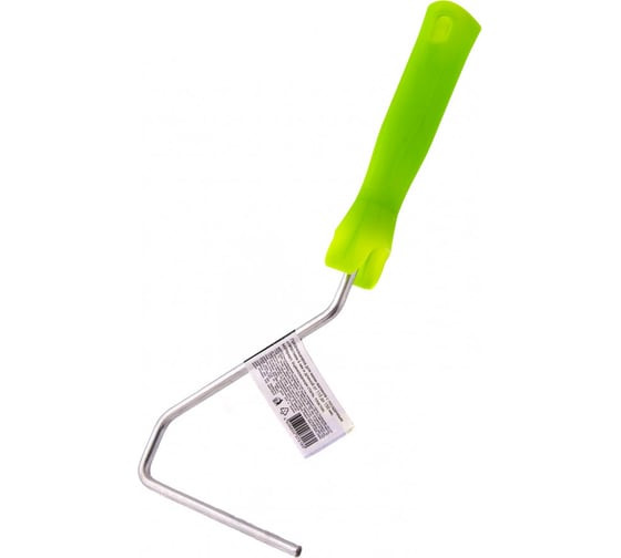 Ручка для мини-валика оцинкованная Сибртех 80578 с пластиковой ручкой, 6 х 100 мм