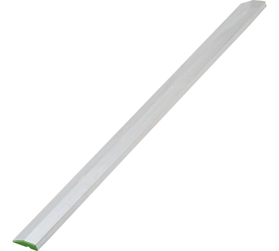 Правило алюминиевая трапеция Сибртех 89607, 100 см, 1 ребро жесткости