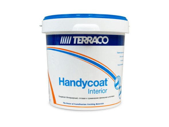 Готовая финишная шпатлевка Terraco Handycoat Interior, 25 кг