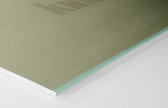 Гипсокартонный Кнауф-лист влагоогнестойкий, 2500 х 1200 х 12,5 мм