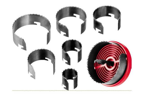 Набор кольцевых пил по дереву Зубр Эксперт 29595-Н5-32, 60-95 мм, 5 штук