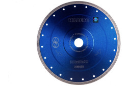 Диск отрезной алмазный турбо Hilberg Hard Materials X-type HM408, 300х2,2х32/25,4 мм, ультратонкий, керамика, мрамор, сухой/мокрый рез