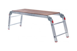 Подмости рабочие артикул 97961, 2х4х2 ступени, алюминиевые