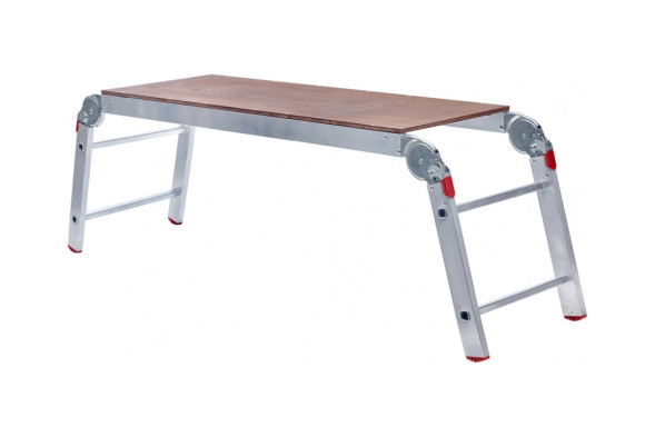 Подмости рабочие артикул 97961, 2х4х2 ступени, алюминиевые