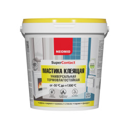 Мастика клеящая термовлагостойкая Supercontact Neomid, 20 кг