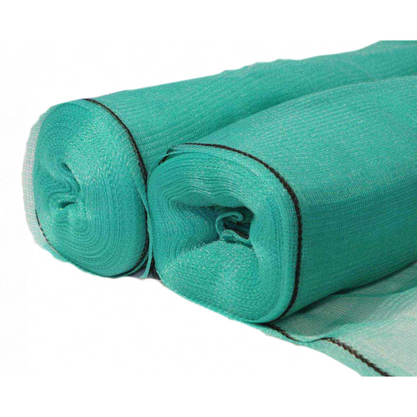 Сетка защитная для укрывания строительных лесов Изумруд, 3х50м, плотность 50г/м2