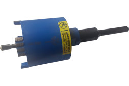 Коронка алмазная по бетону Trio Diamond New Formula NF072, 72 х 60 мм, безударная, М16/SDS PLUS