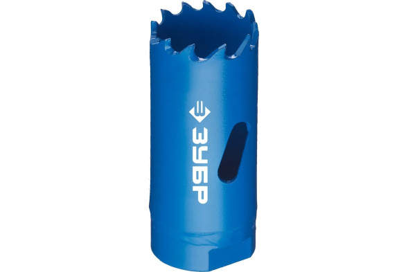 Коронка по металлу Зубр Эксперт 29531-022_z01, 22 х 38 мм, Bimetall, Р6М5, посадка 1/2&amp;quot;