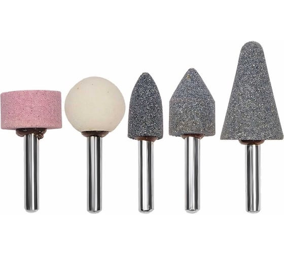 Набор точильных камней для дрели Matrix 76020, 5 шт