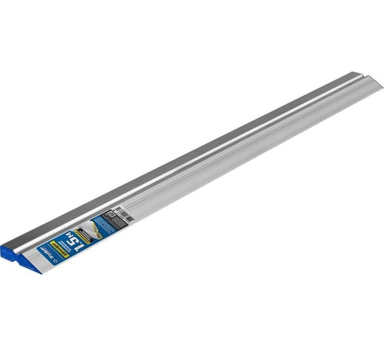 Правило алюминиевое трапеция Зубр Двухват 10721-1.5_z01, 150 см, 1 ребро жесткости